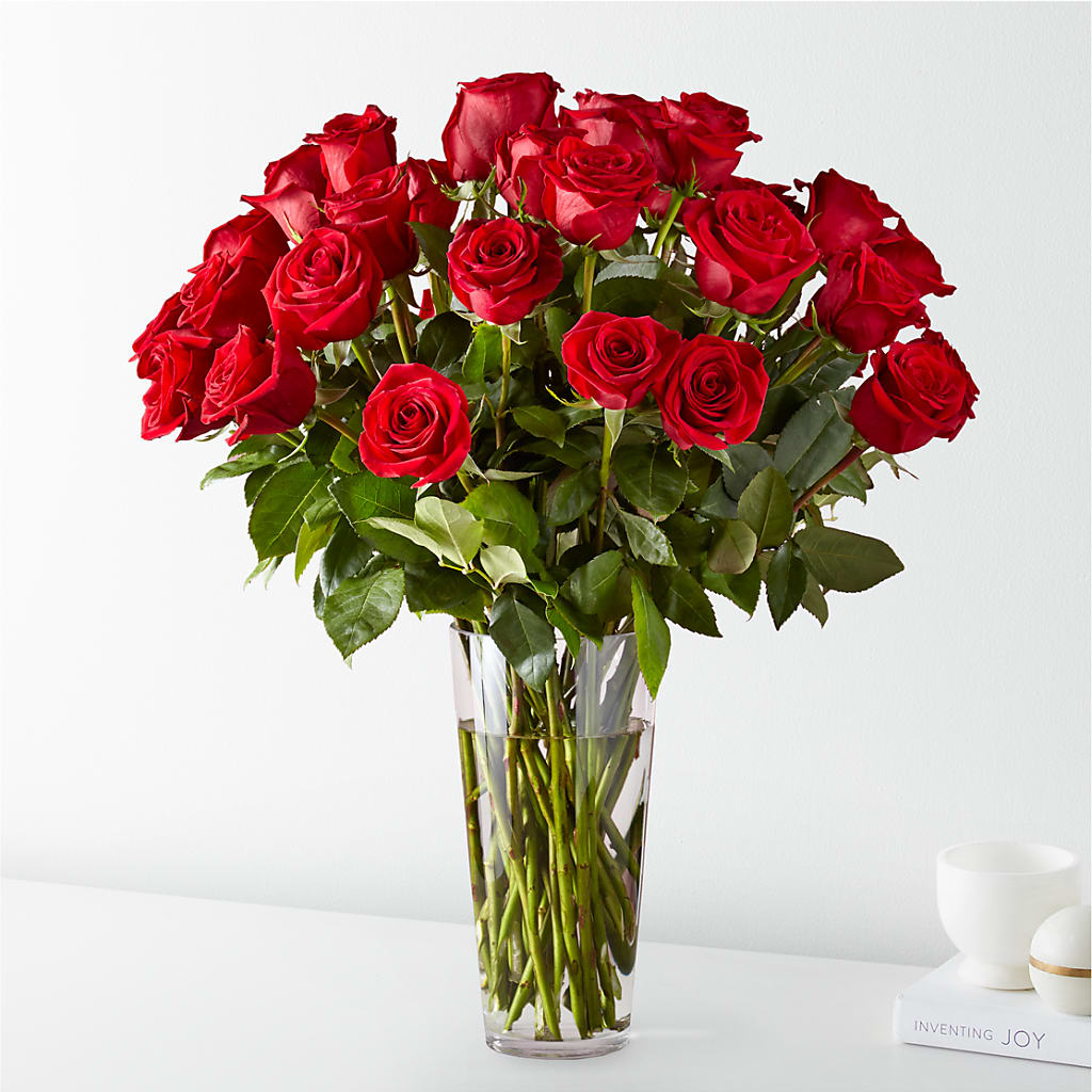 Long Stem Red Rose Bouquet – Karnation Korner Florist, Dunedin FL