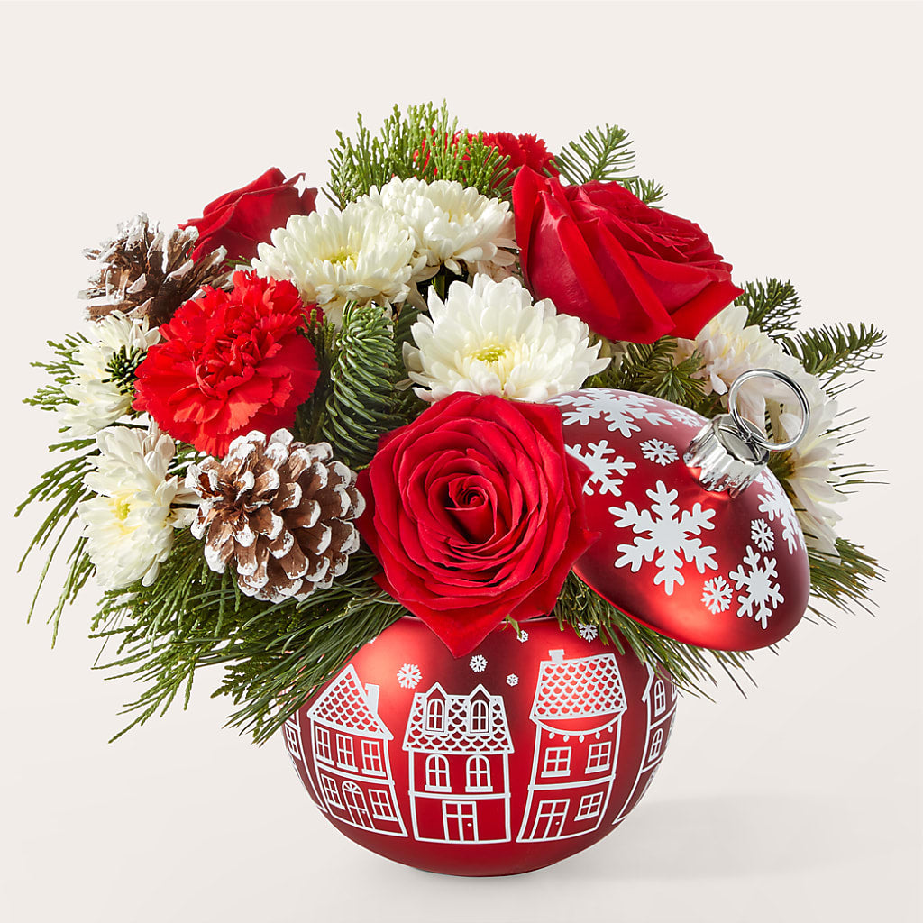 Christmas Village Ornament – Karnation Korner Florist, Dunedin FL