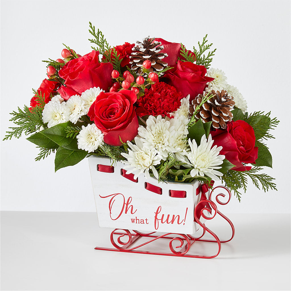 Sleigh Bells Bouquet – Karnation Korner Florist, Dunedin FL