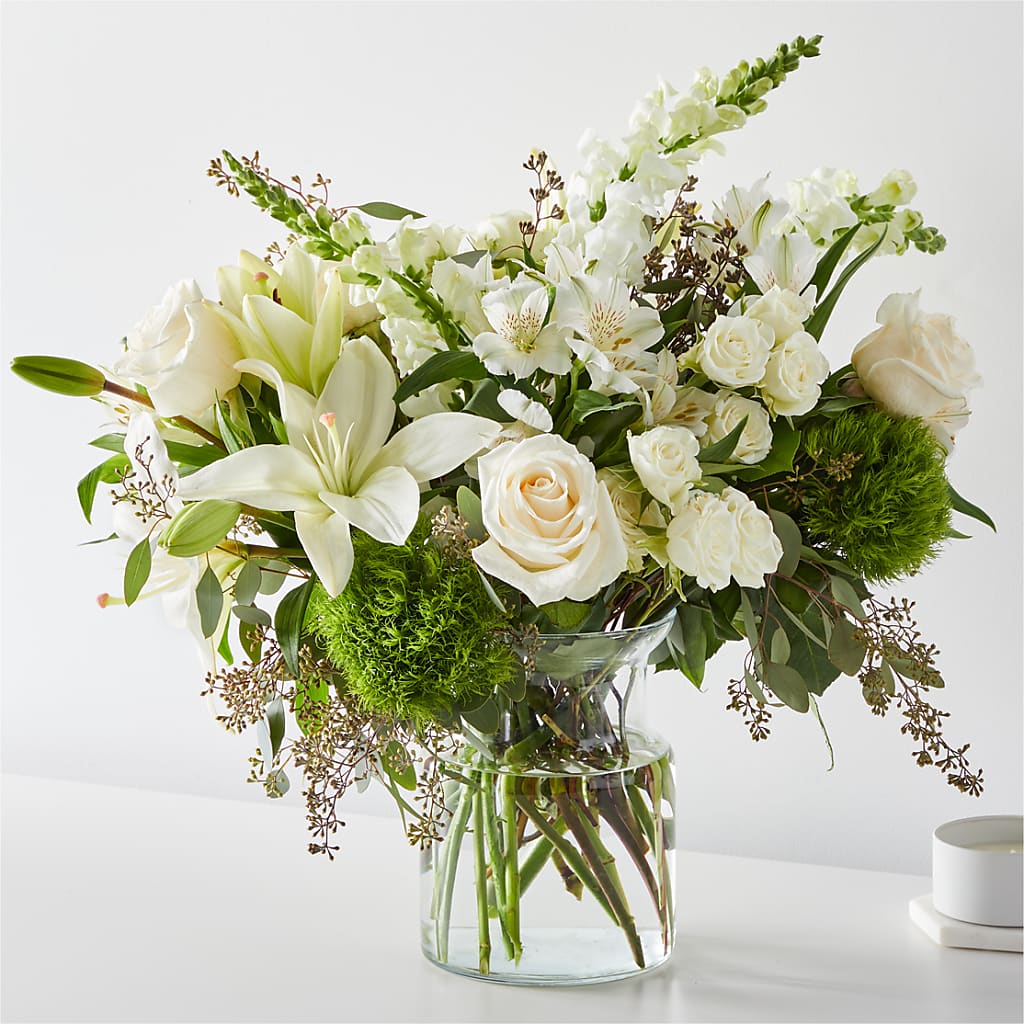 Fresh Linen Bouquet – Karnation Korner Florist, Dunedin FL