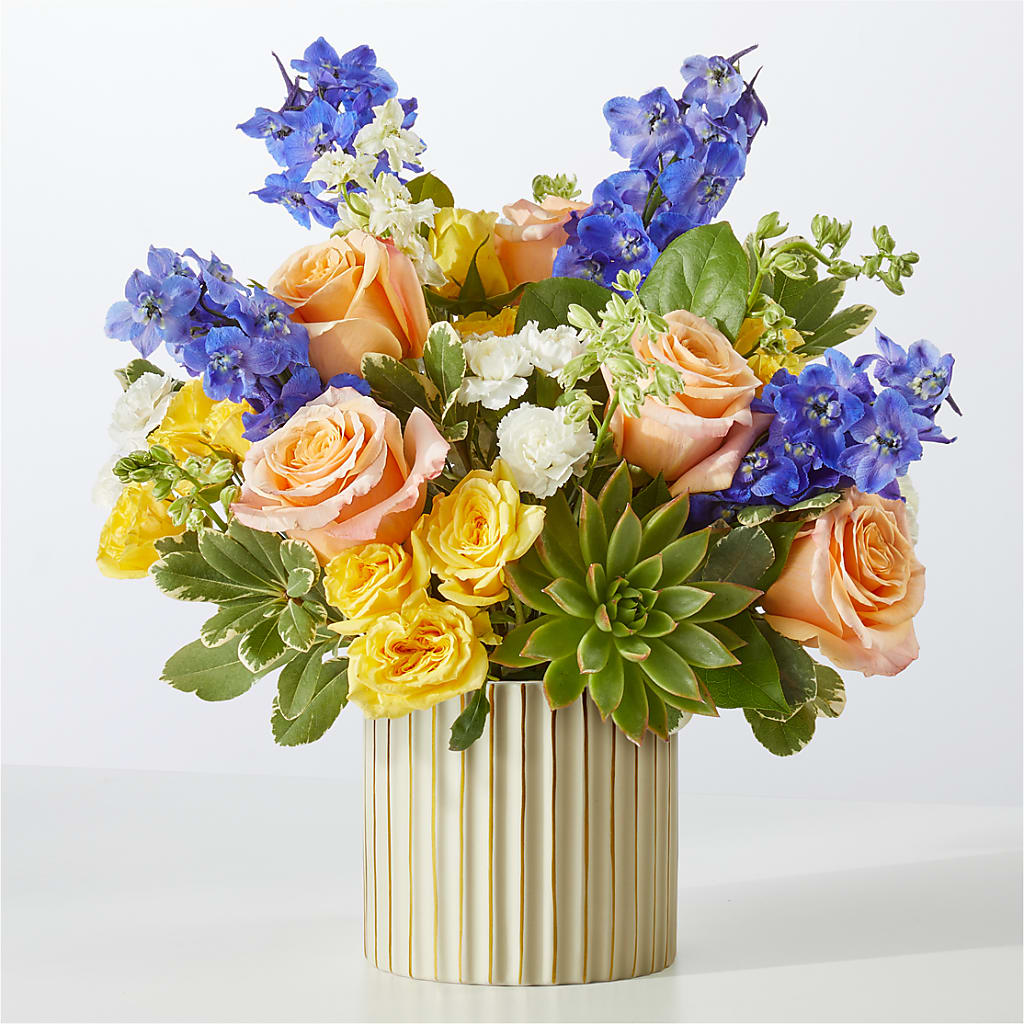 Cobalt Reverie Bouquet – Karnation Korner Florist, Dunedin FL