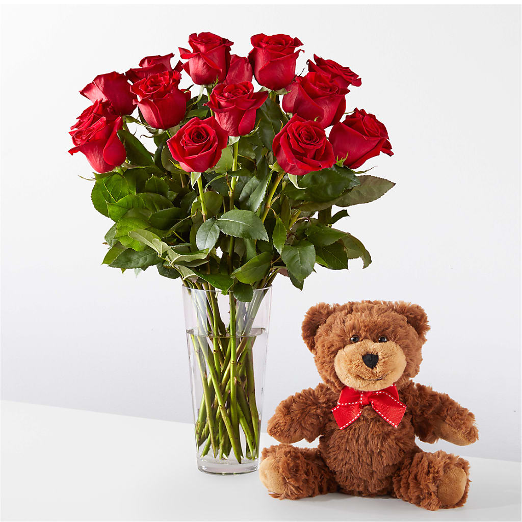Romantic Long Stem Red Rose Bouquet Bundles – Karnation Korner Florist, Dunedin FL