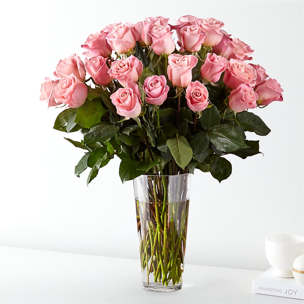 Long Stem Pink Rose Bouquet – Karnation Korner Florist, Dunedin FL