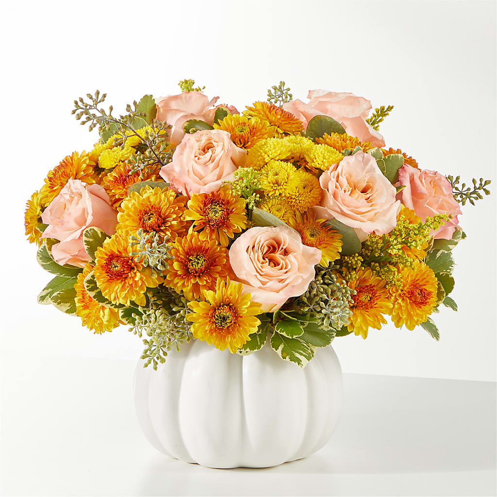 Peachy Pumpkin – Karnation Korner Florist, Dunedin FL