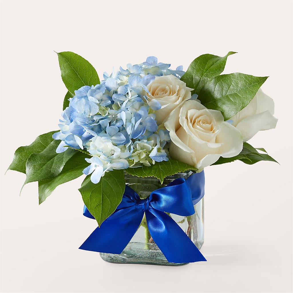 Sky Blue Delight Bouquet – Karnation Korner Florist, Dunedin FL