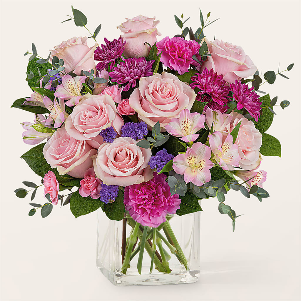 Rosy Radiance Bouquet – Karnation Korner Florist, Dunedin FL