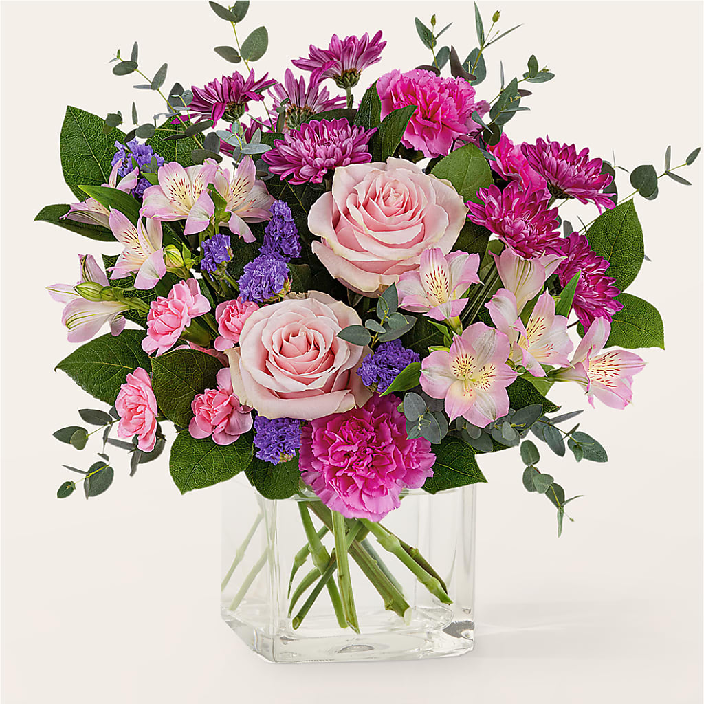 Rosy Radiance Bouquet – Karnation Korner Florist, Dunedin FL