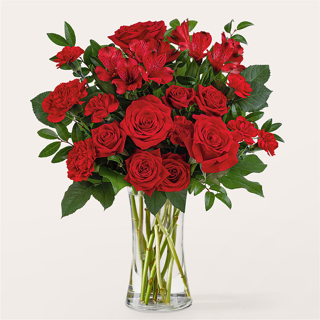 Brilliant Ruby Bouquet – Karnation Korner Florist, Dunedin FL