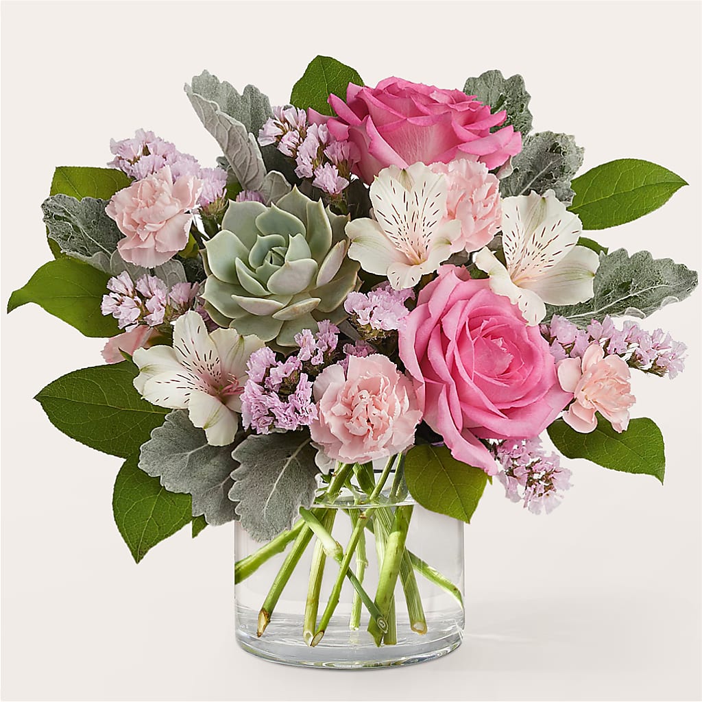 Dusty Rose Bouquet – Karnation Korner Florist, Dunedin FL