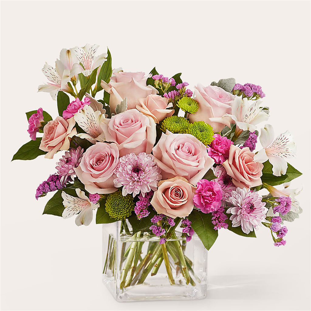 Pink Suede Bouquet – Karnation Korner Florist, Dunedin FL