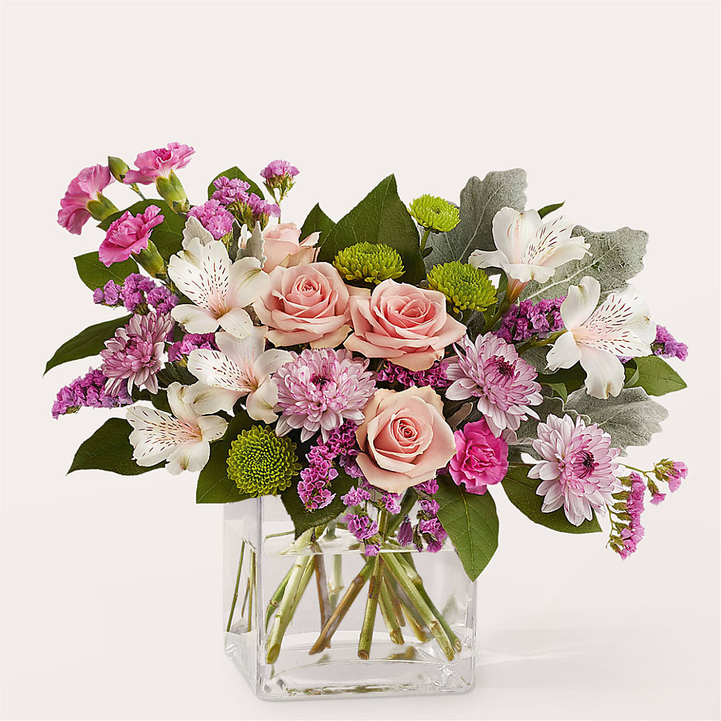 Pink Suede Bouquet – Karnation Korner Florist, Dunedin FL