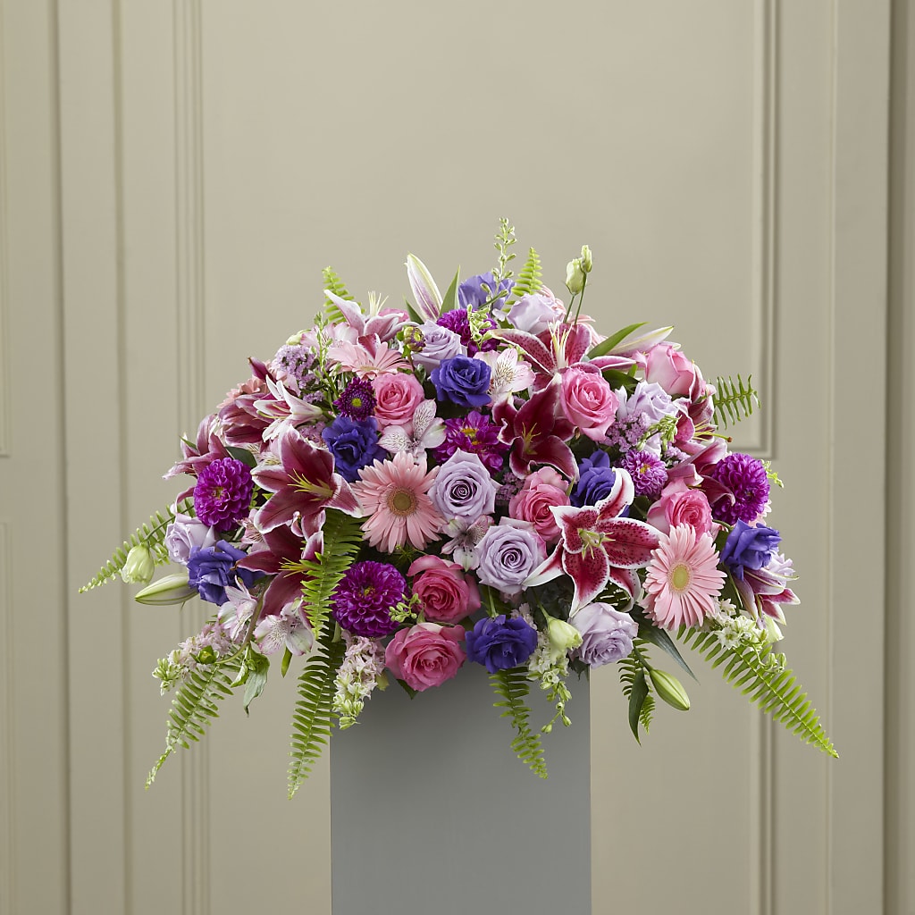 Fare Thee Well Pedestal – Karnation Korner Florist, Dunedin FL