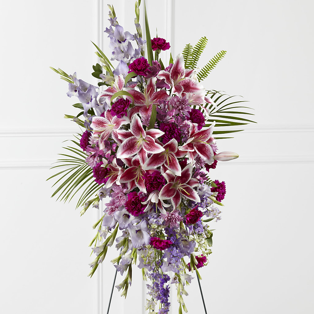 Tender Touch Standing Spray – Karnation Korner Florist, Dunedin FL