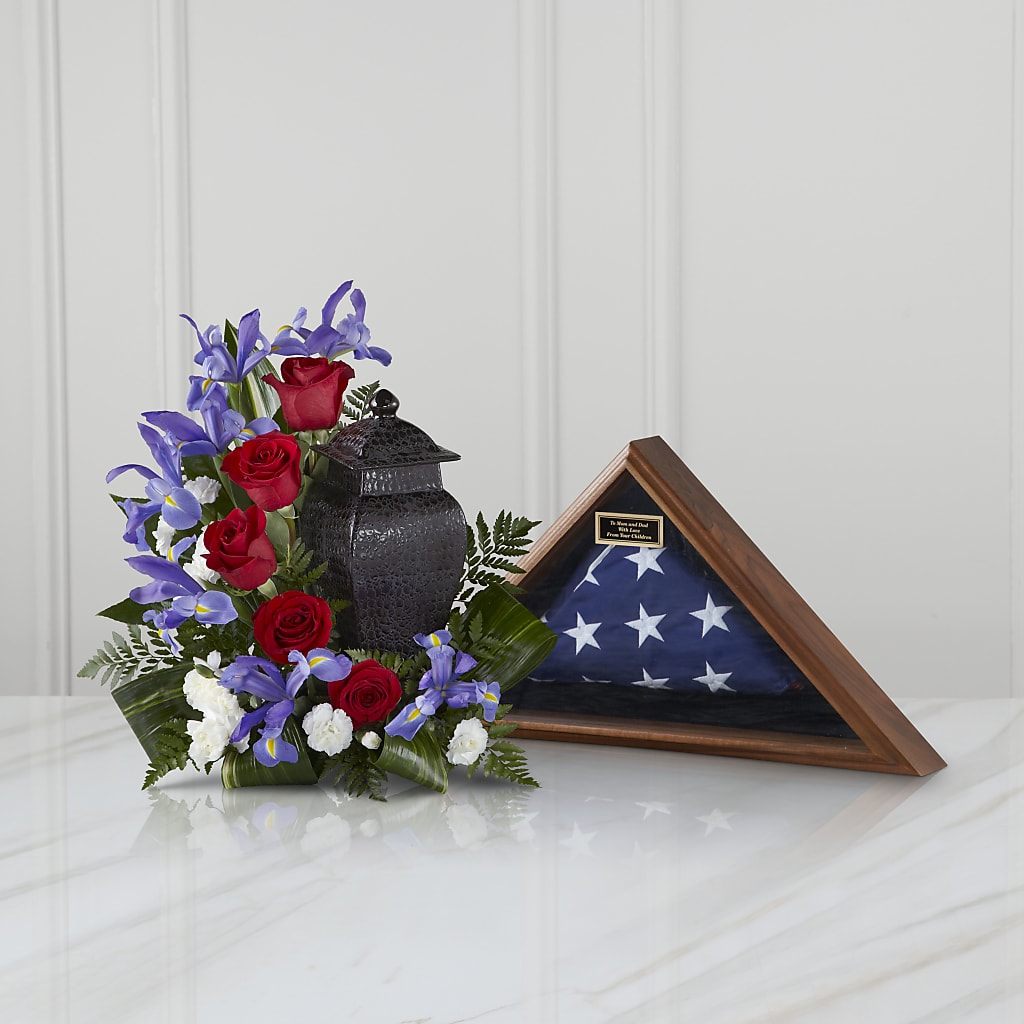 Patriotic Tribute Arrangement – Karnation Korner Florist, Dunedin FL