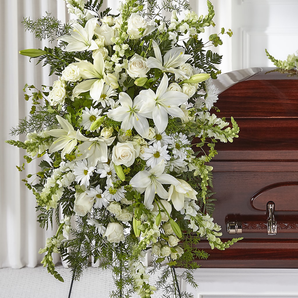 Loving Thoughts Standing Spray – Karnation Korner Florist, Dunedin FL