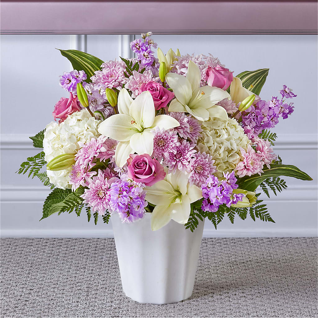 Heaven Sent Floor Basket – Karnation Korner Florist, Dunedin FL
