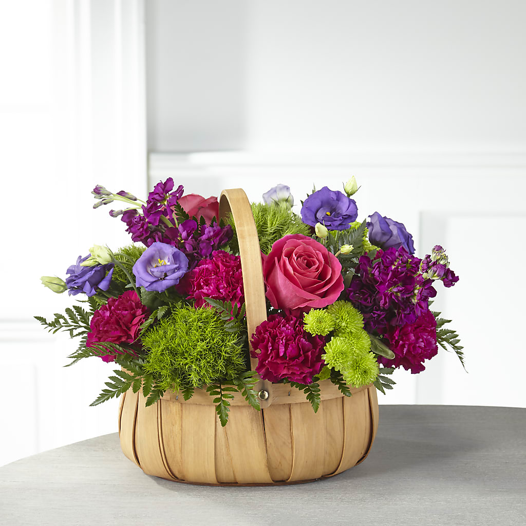 Serene Sanctuary Basket – Karnation Korner Florist, Dunedin FL