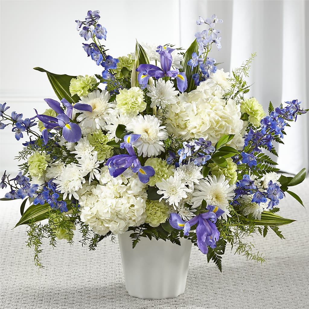 Soft Serenity Floor Basket – Karnation Korner Florist, Dunedin FL
