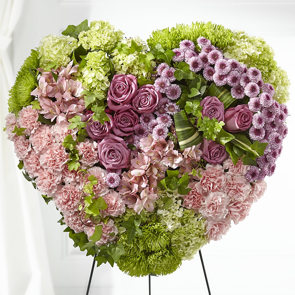 Heartwarming Standing Heart – Karnation Korner Florist, Dunedin FL