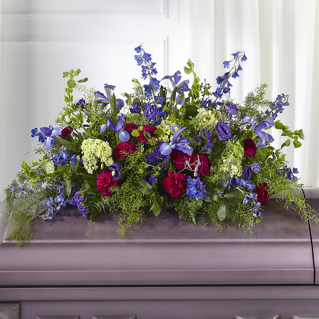 Always Treasured Casket Spray – Karnation Korner Florist, Dunedin FL