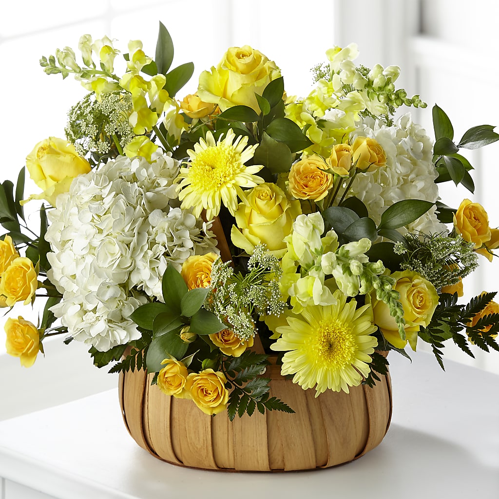 Rustic Remembrance Basket – Karnation Korner Florist, Dunedin FL