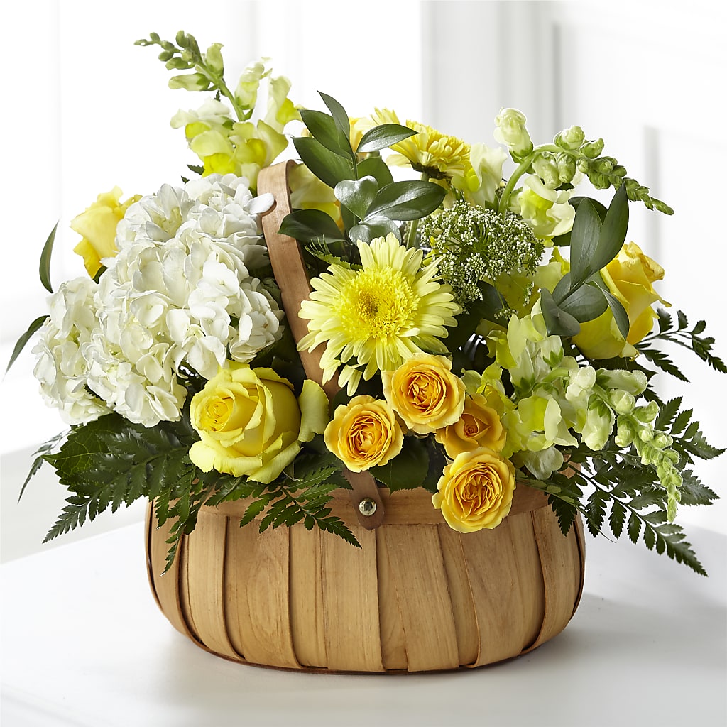 Rustic Remembrance Basket – Karnation Korner Florist, Dunedin FL