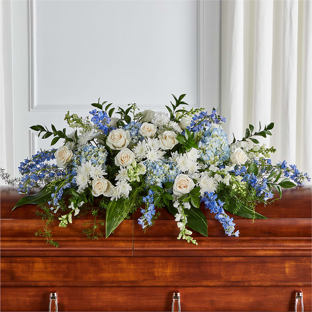Timeless Essence Casket Spray – Karnation Korner Florist, Dunedin FL