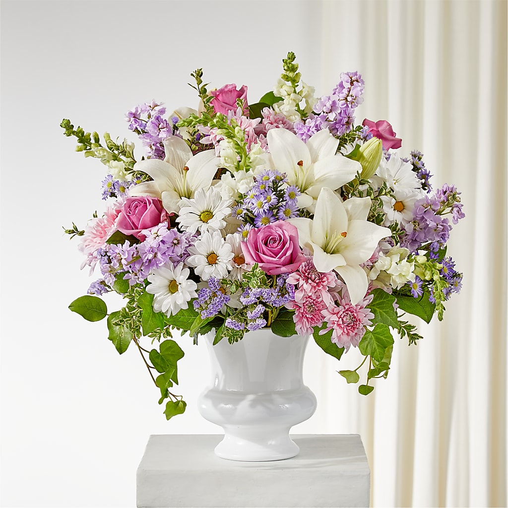 Remarkable Life Urn Arrangement – Karnation Korner Florist, Dunedin FL