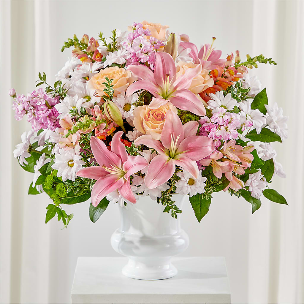 Heartfelt Gesture Urn Arrangement – Karnation Korner Florist, Dunedin FL