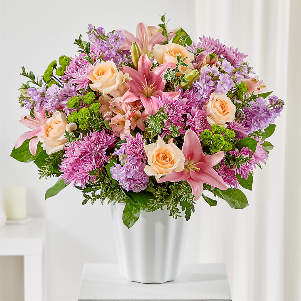 Supportive Embrace Tabletop Basket – Karnation Korner Florist, Dunedin FL