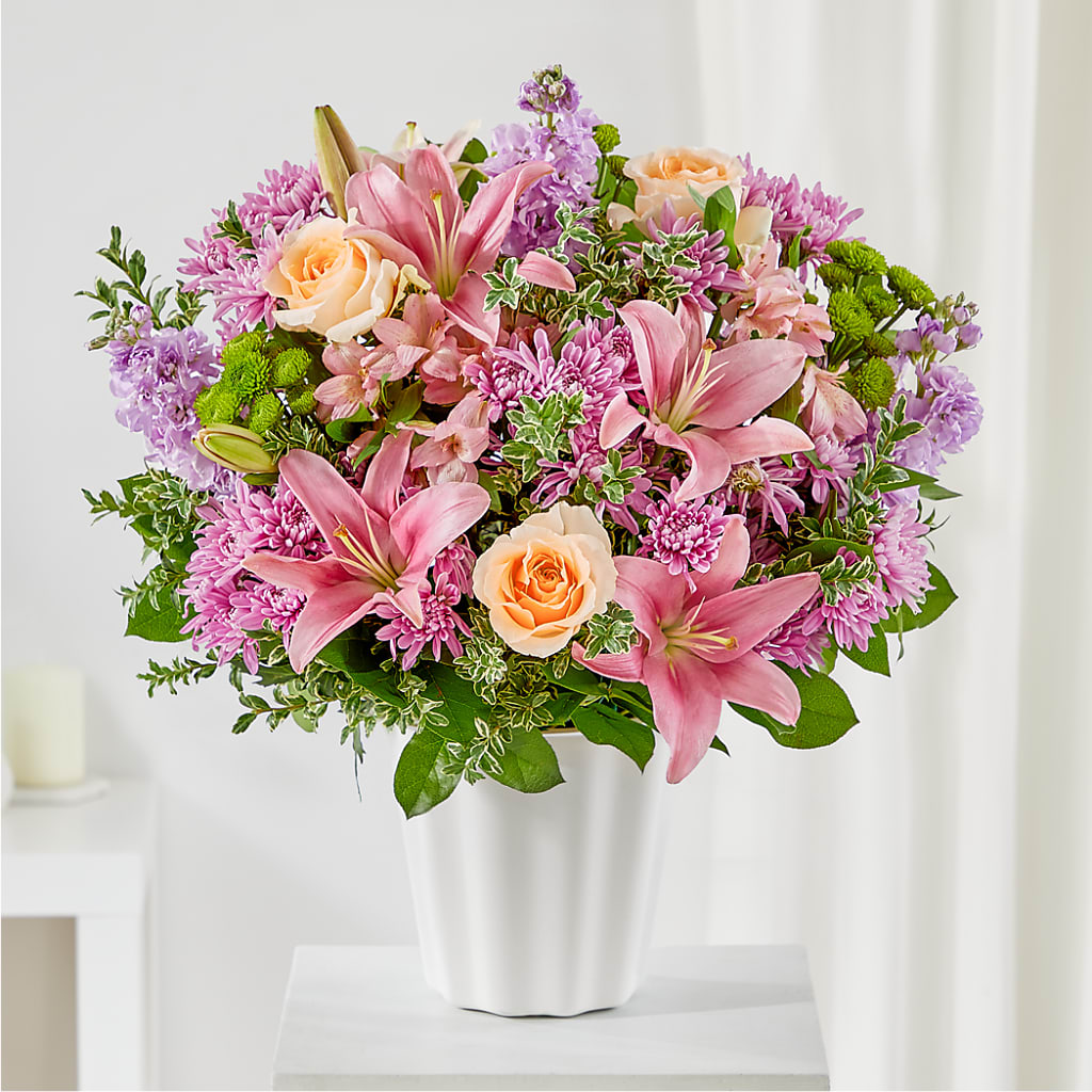 Supportive Embrace Tabletop Basket – Karnation Korner Florist, Dunedin FL