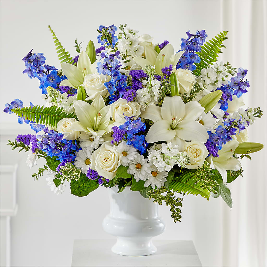 Expressions of Hope Urn Arrangement – Karnation Korner Florist, Dunedin FL