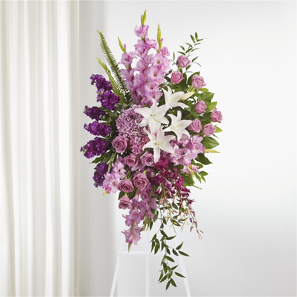 Never Alone Standing Spray – Karnation Korner Florist, Dunedin FL