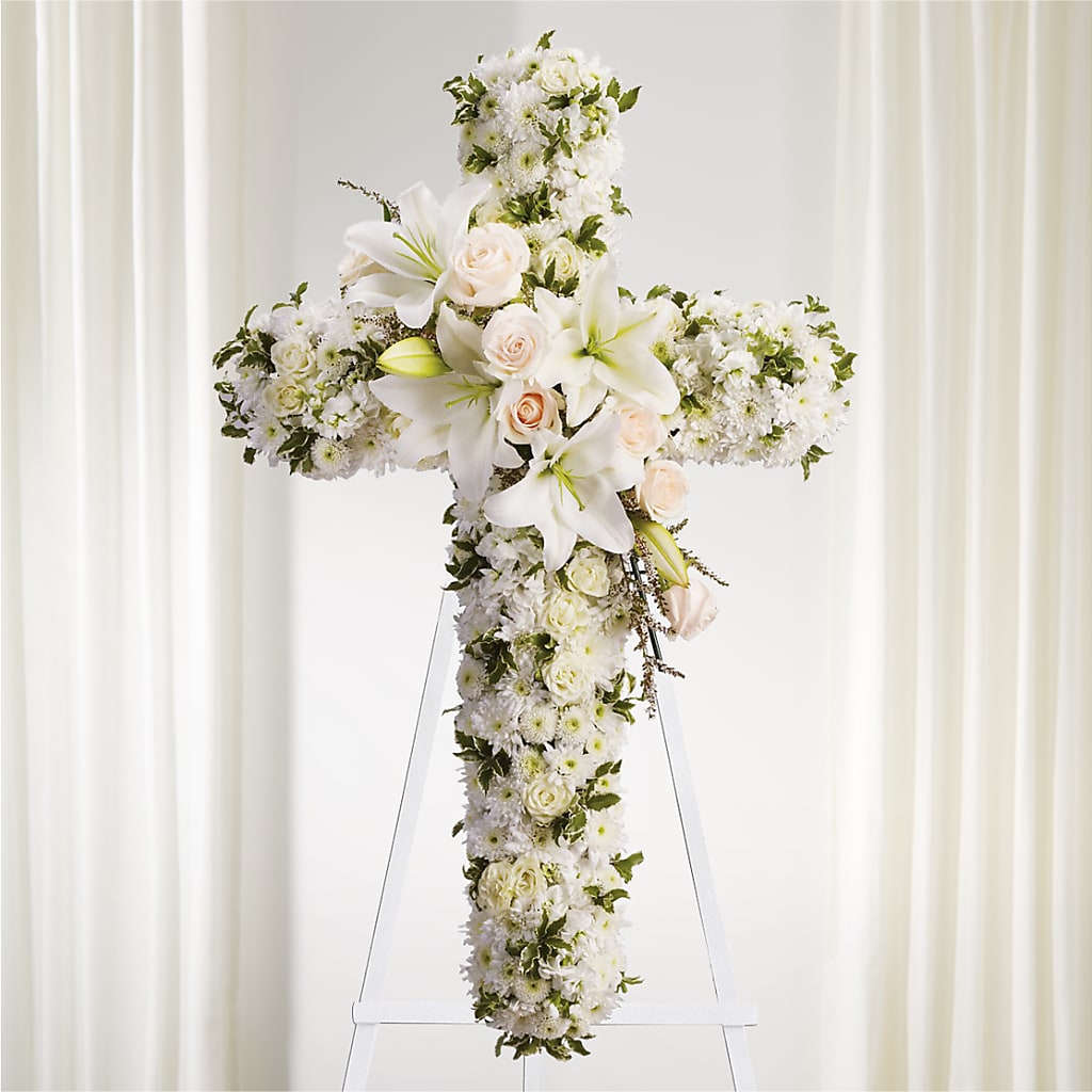 Spiritual Guidance Standing Spray – Karnation Korner Florist, Dunedin FL