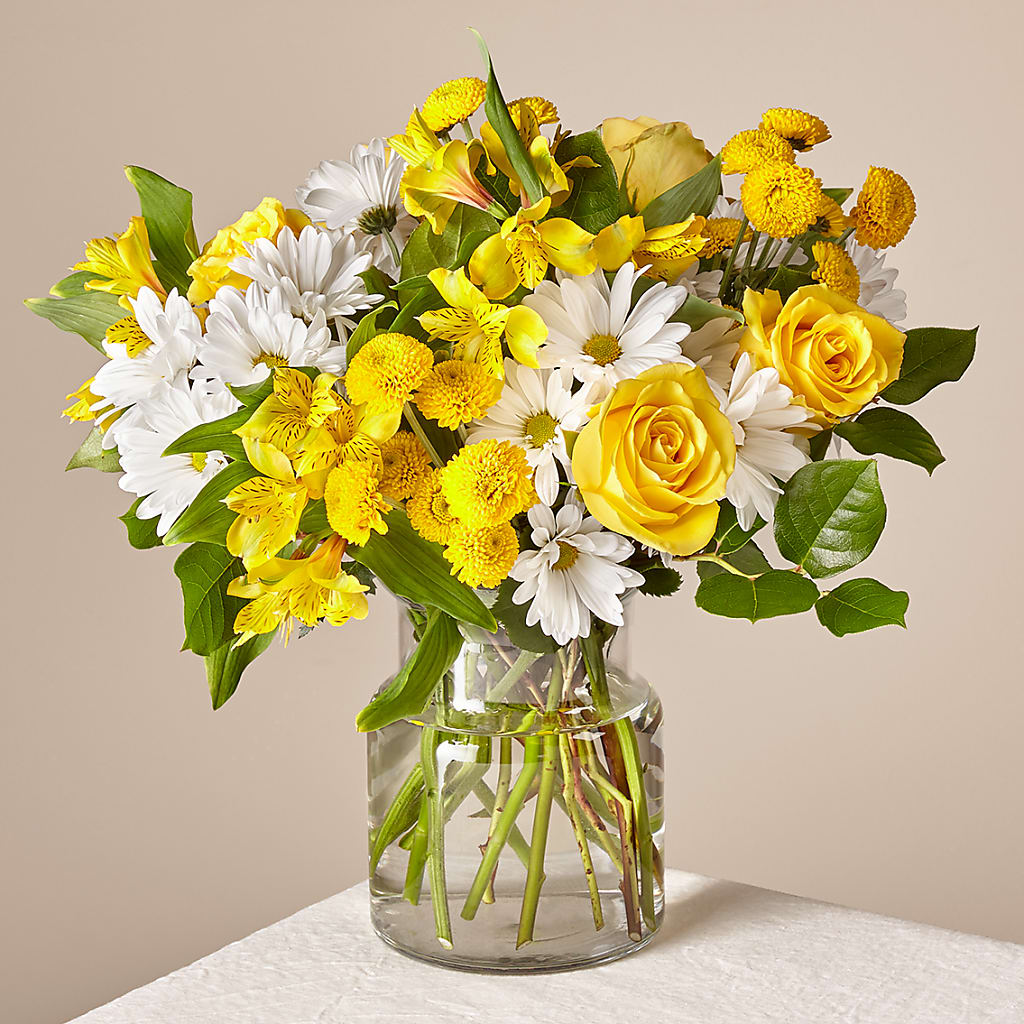 Sunny Sentiments Bouquet – Karnation Korner Florist, Dunedin FL