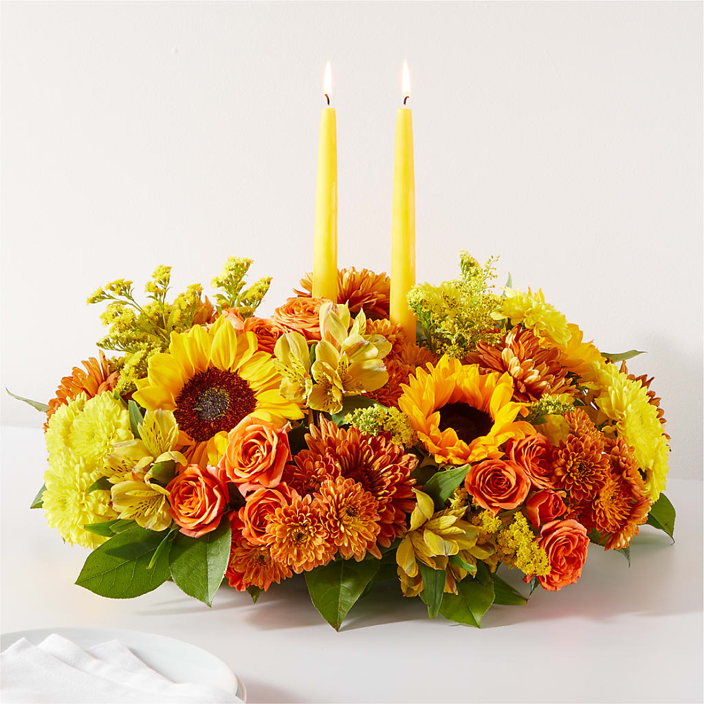 Autumn Harmony Centerpiece – Karnation Korner Florist, Dunedin FL