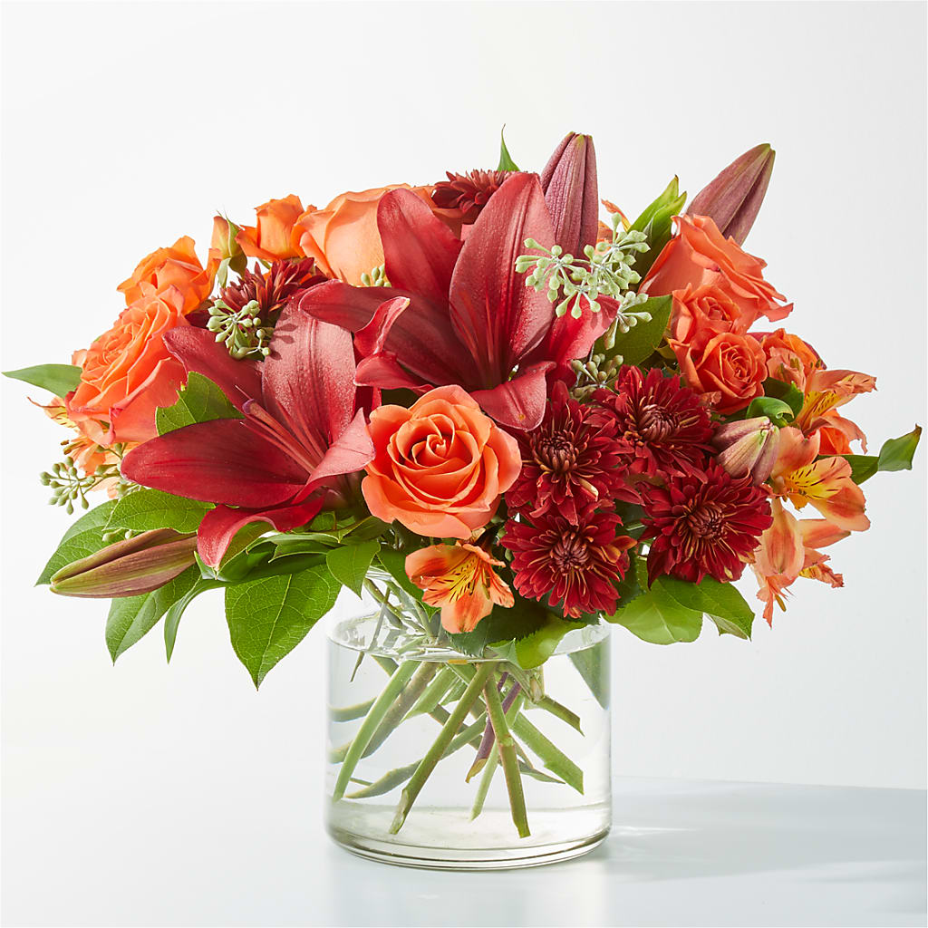 Crimson Leaves Bouquet – Karnation Korner Florist, Dunedin FL