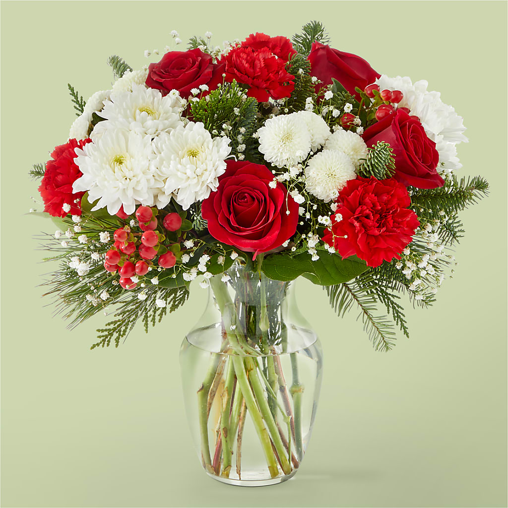 Chance of Flurries Bouquet – Karnation Korner Florist, Dunedin FL