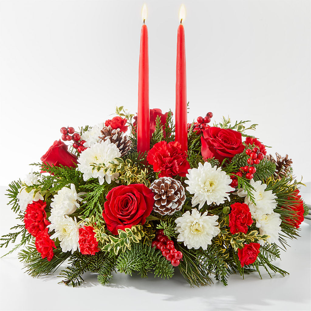 Holiday Soiree Centerpiece – Karnation Korner Florist, Dunedin FL