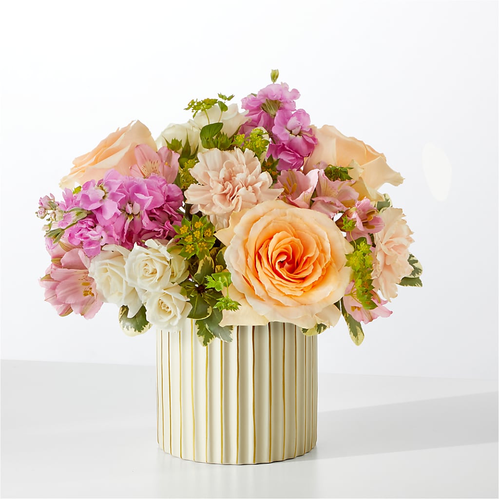 Paradise Bouquet with Ivory Vase – Karnation Korner Florist, Dunedin FL