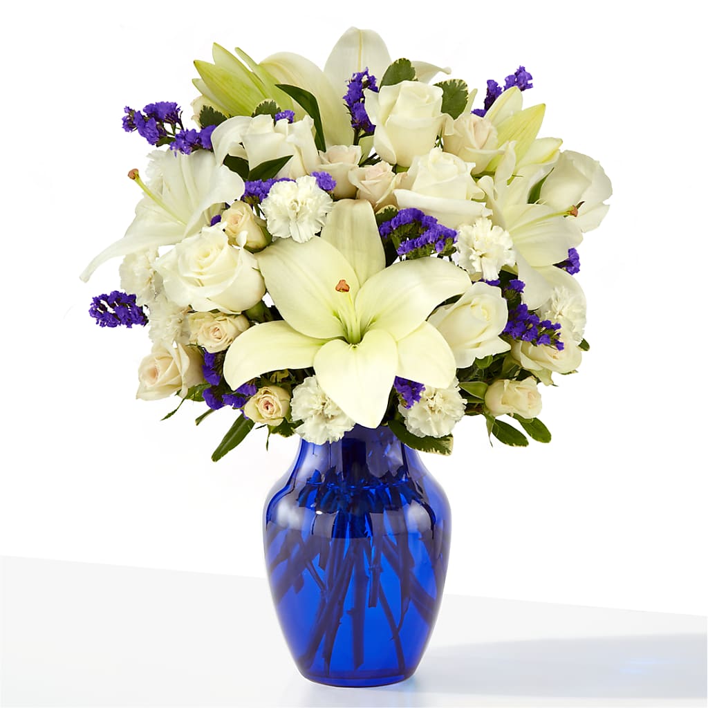 Sapphire Rush Bouquet – Karnation Korner Florist, Dunedin FL