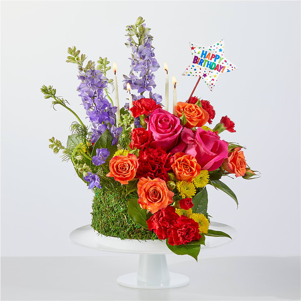 Best Year Yet Floral Cake – Karnation Korner Florist, Dunedin FL