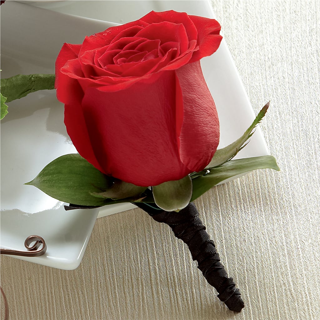 Red Rose Boutonniere – Karnation Korner Florist, Dunedin FL