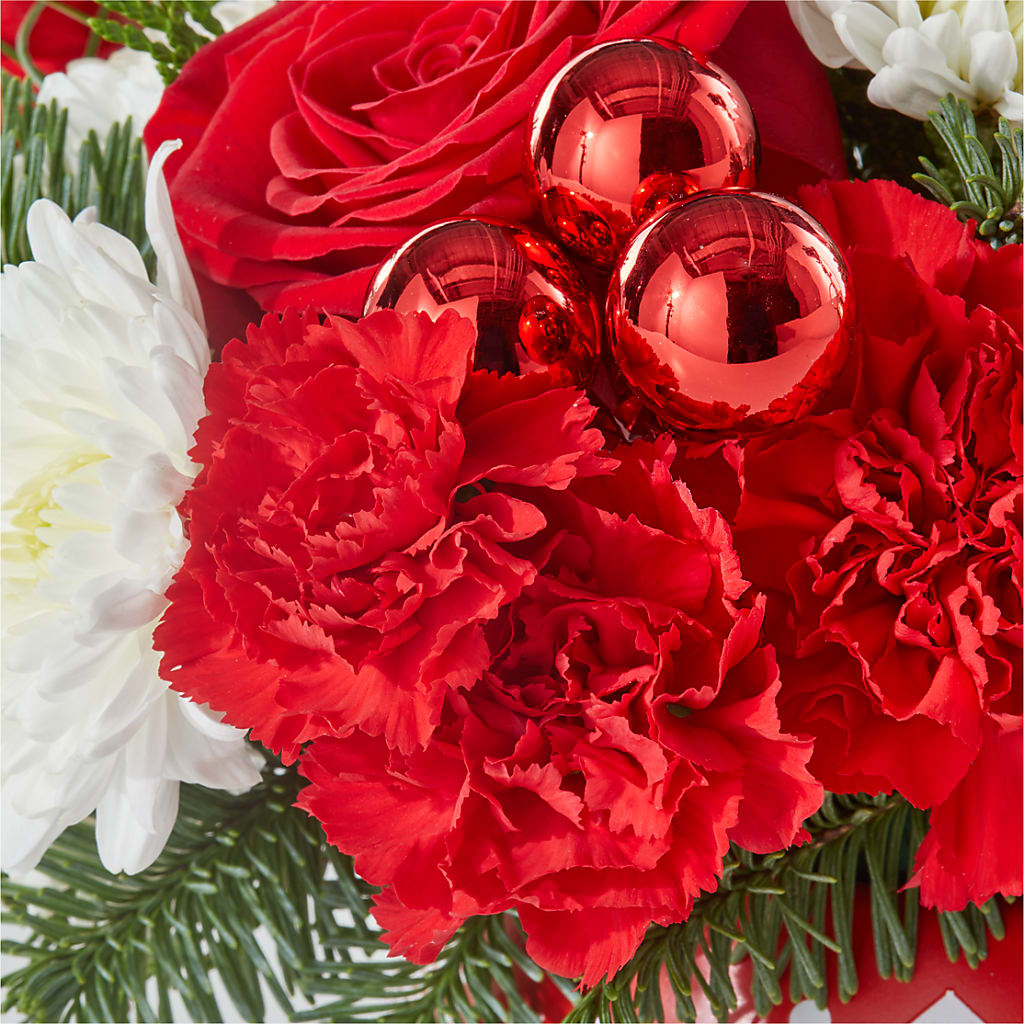 Cheer in the Air Ornament –  Karnation Korner Florist, Dunedin FL