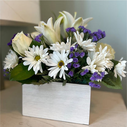 Beyond Blue Box Bouquet –  Karnation Korner Florist, Dunedin FL