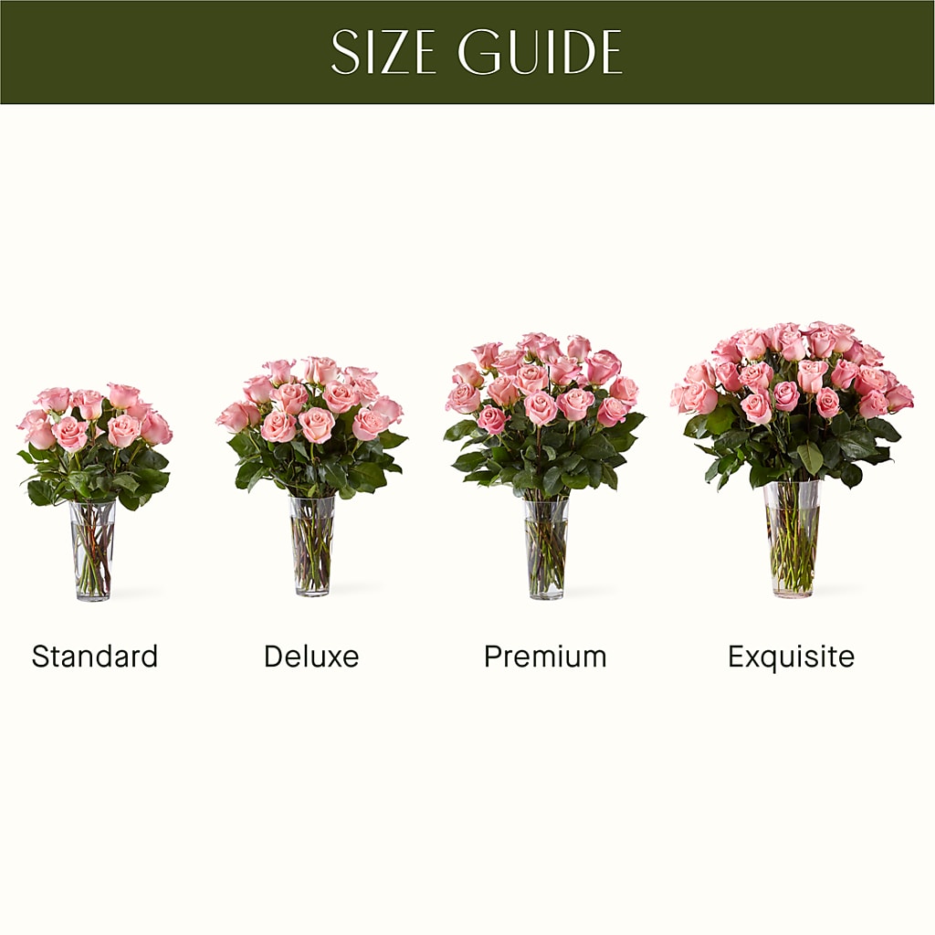 Long Stem Pink Rose Bouquet –  Karnation Korner Florist, Dunedin FL