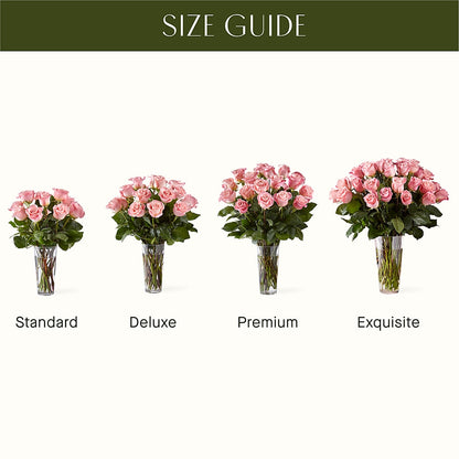Long Stem Pink Rose Bouquet –  Karnation Korner Florist, Dunedin FL