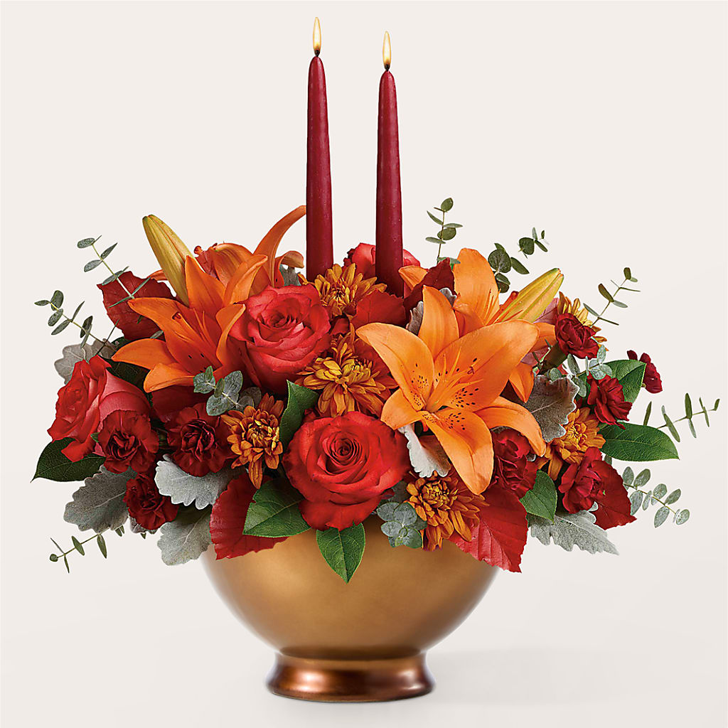 Fruits of Fall Centerpiece –  Karnation Korner Florist, Dunedin FL