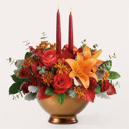 Fruits of Fall Centerpiece –  Karnation Korner Florist, Dunedin FL
