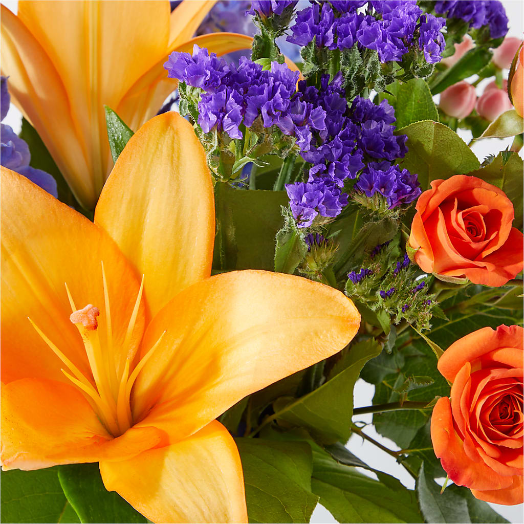 Radiant Citrus Bouquet –  Karnation Korner Florist, Dunedin FL